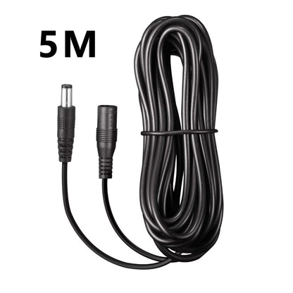 10M/5M DC Power Extension Cord 5.5Mm*2.1Mm Jack Adapter Lead Cable Female to Male External Plug for Electronics